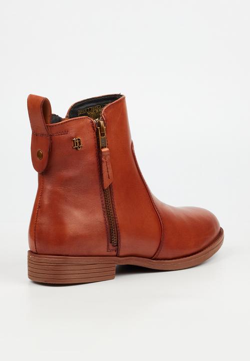 Nicci Tyler - Cecilia 1 leather ankle boot - tan