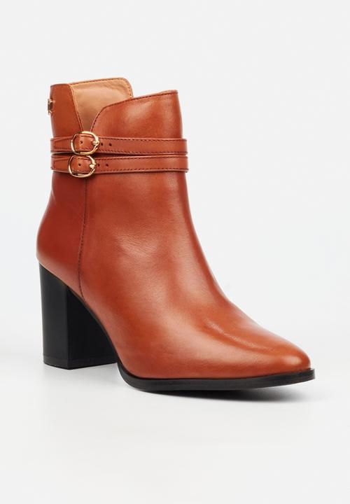 Nicci Tyler - Gisele 1 leather ankle boot - tan