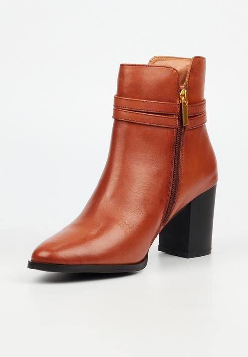 Nicci Tyler - Gisele 1 leather ankle boot - tan