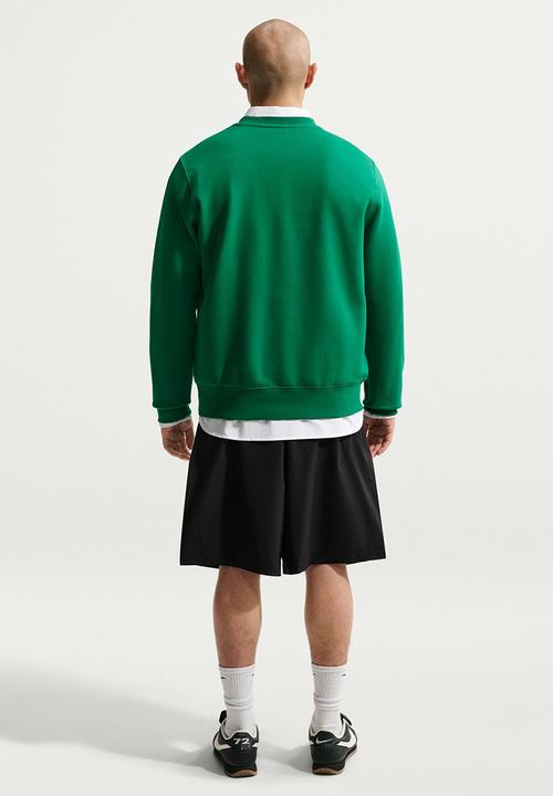 Nike - NSW Club BB Crew Sweatshirt  - Green