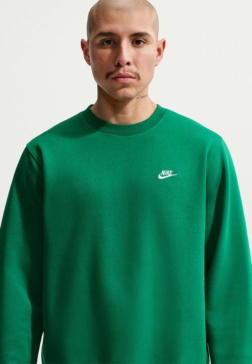 Nike - NSW Club BB Crew Sweatshirt  - Green