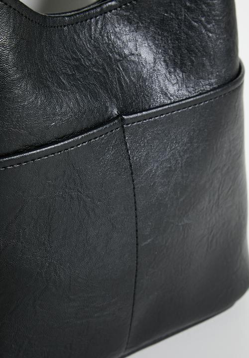 Tessa Design - Amelie Double Strap Shopper - Black