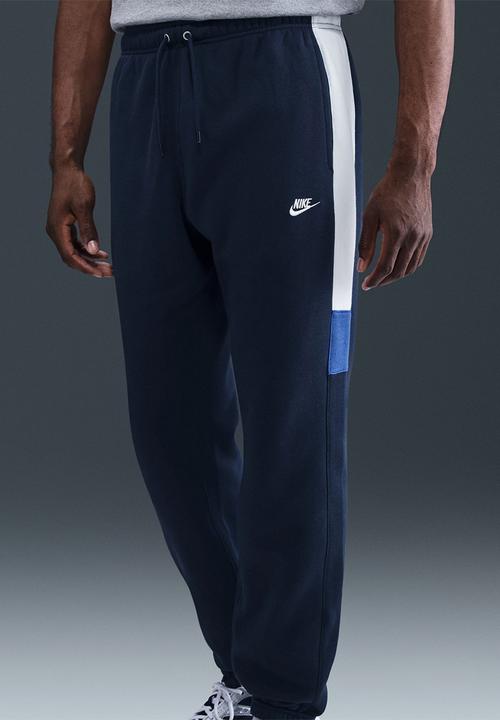 Nike - NSW Club FL Hooded GX Tracksuit set   - Navy/Blue/White