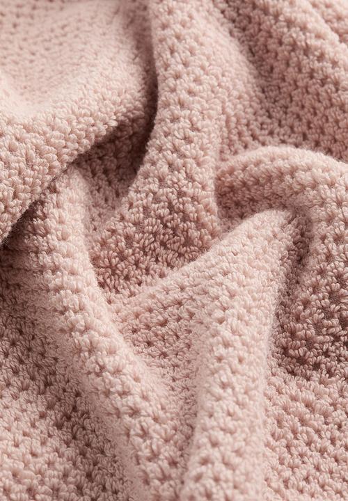 H&M - 2-pack cotton terry guest towels - powder pink
