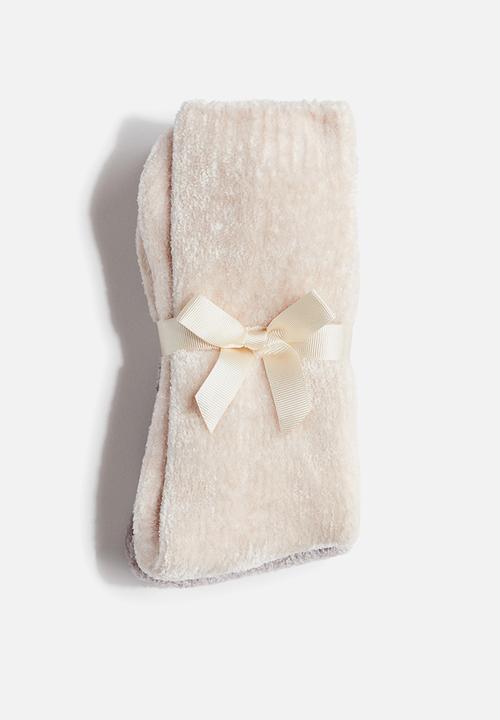 H&M - 2-pack chenille socks -