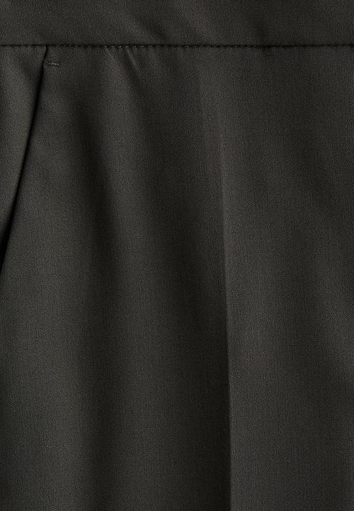 H&M - Straight crease-leg trousers - dark green