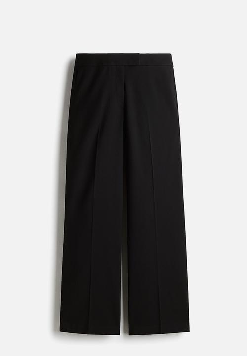 H&M - Straight trousers - black