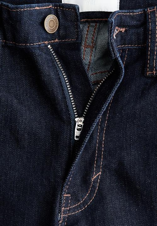 H&M - Flared high jeans - dark denim blue