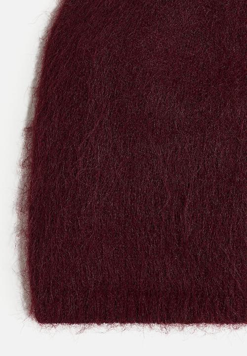 H&M - Beanie - burgundy