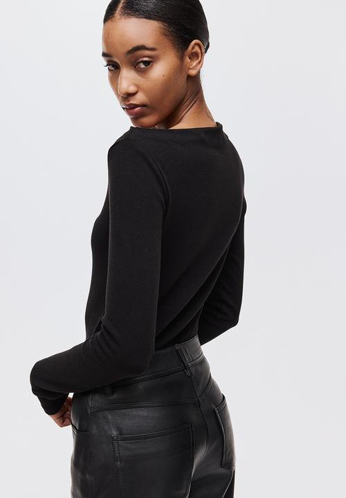 Asymmetric top - black - 1310043003