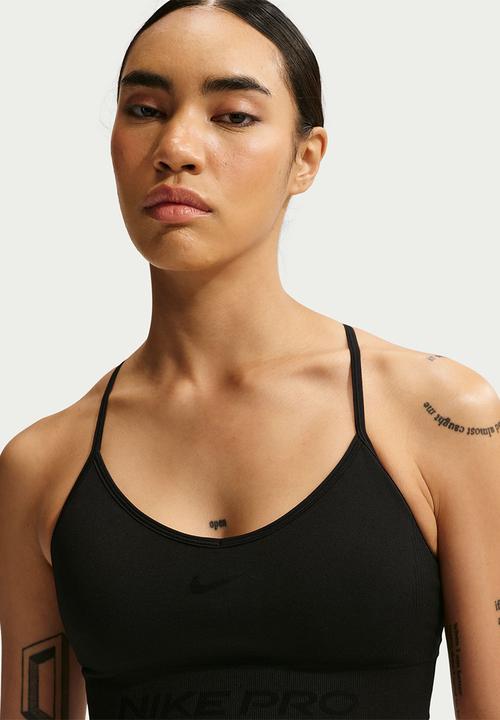 Nike - W Np Df Smls Ls Bra - Black
