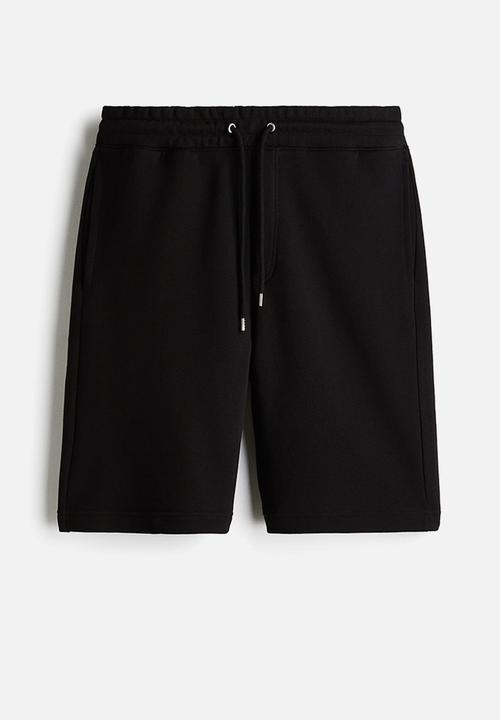 H&M - Relaxed fit shorts - black