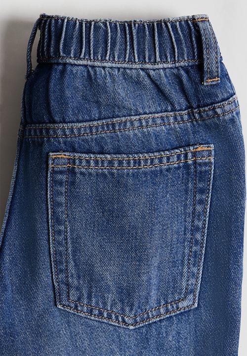 H&M - Loose tapered fit jeans - denim blue/a