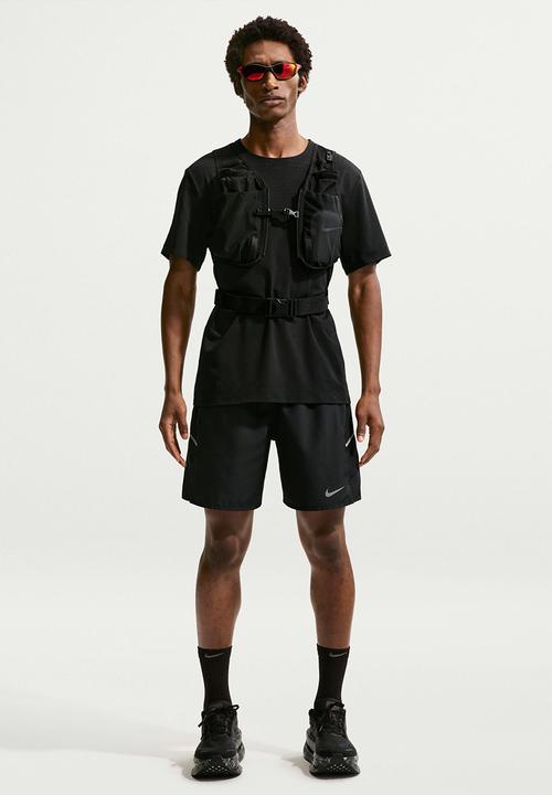 Nike - Miler  Dri-FIT 2-in-1 7' Running Shorts - Black