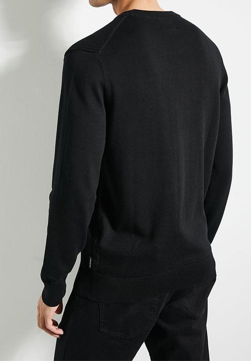Ben Sherman - Crew Neck knit - Black