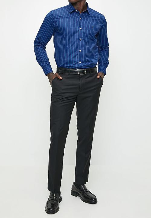 Pierre Cardin - Vegas Smart Stripe Shirt - Navy