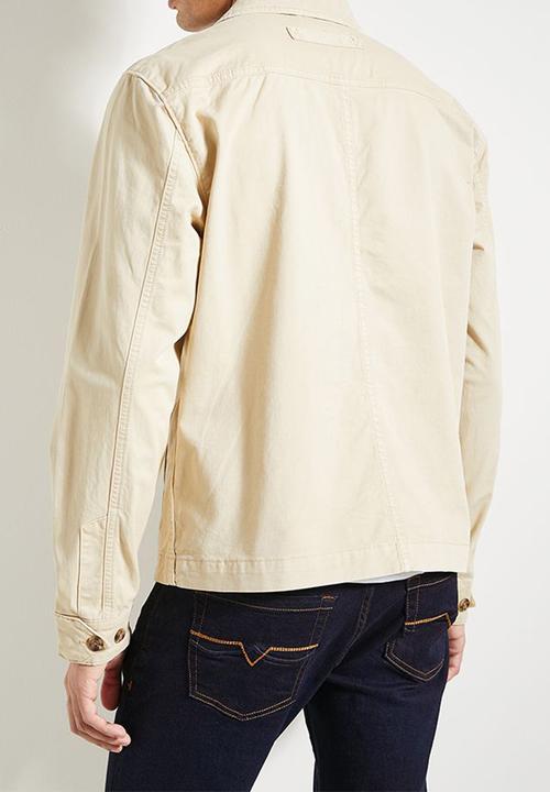 POLO - Mens Essential Cotton Harrington Jacket - Stone