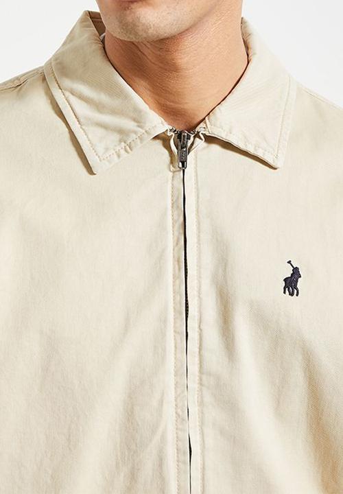 POLO - Mens Essential Cotton Harrington Jacket - Stone