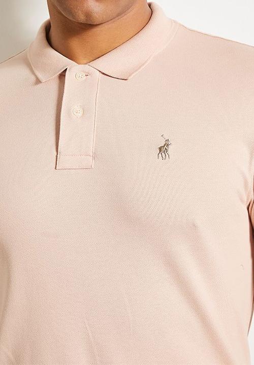 POLO - Mens Essential Pique Ss Golfer - Pink