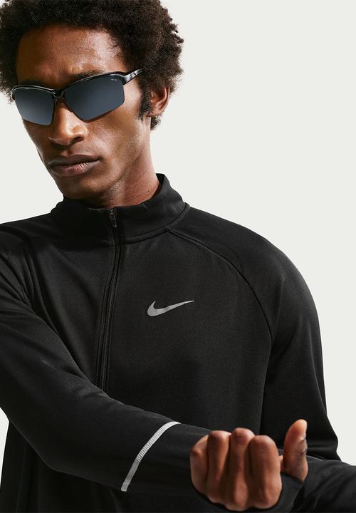 Nike - Miler  Dri-FIT 1/2-Zip Running Top - Black