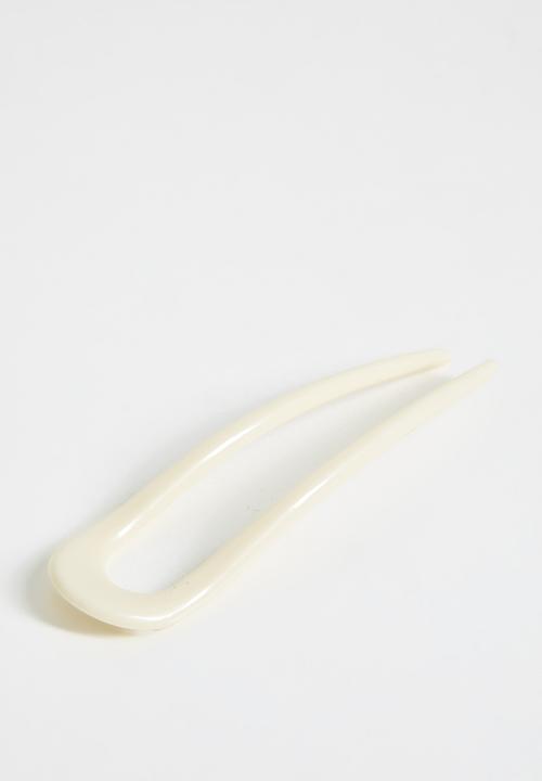 Tessa Design - Darcy Claw Clip Set - Cream