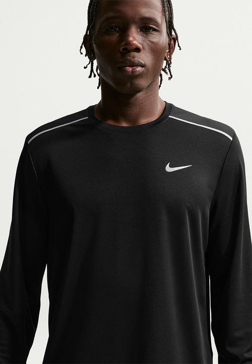 Nike - M NK DF UV MILER LS TOP - Black