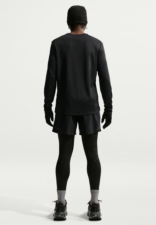 Nike - M NK DF UV MILER LS TOP - Black