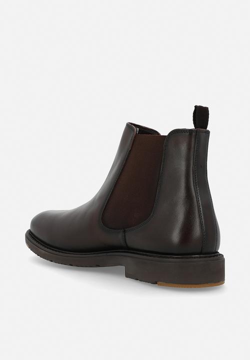 Hush Puppies - Sullivan - Two tone brown leather