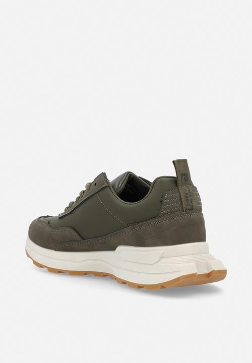 Pierre Cardin - Eithan Casual Lace Up - Olive Multi