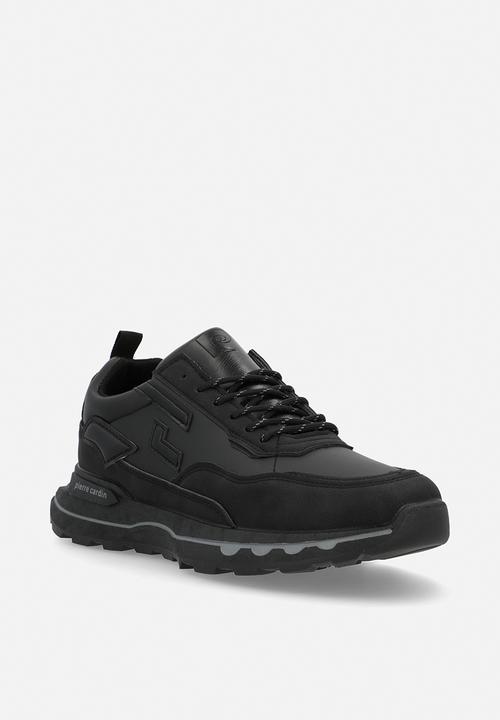 Pierre Cardin - Eithan Casual Lace Up - Black Mono