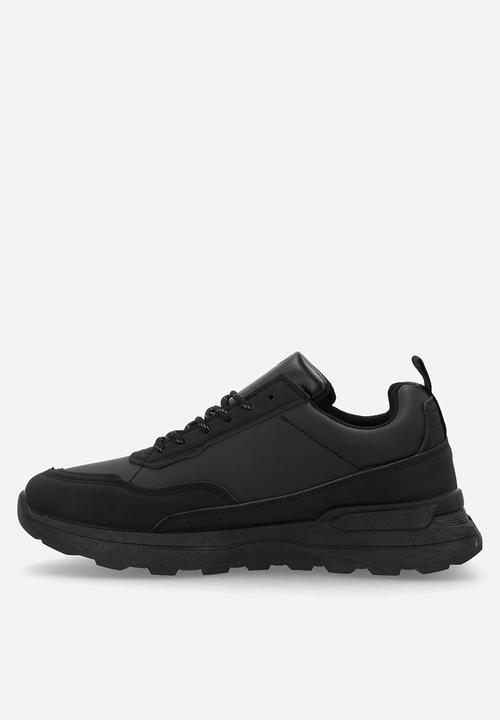 Pierre Cardin - Eithan Casual Lace Up - Black Mono