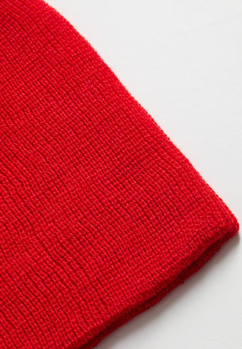 Tessa Design - Coco skull beanie - Red