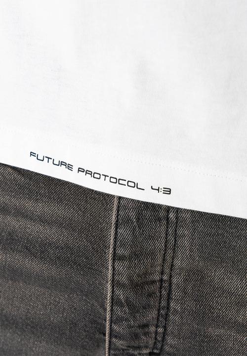 FP43 by S.P.C.C - DR34M Tee  - White