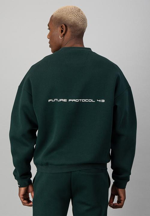 FP43 by S.P.C.C - L1F3 Sweat  - Dark Green