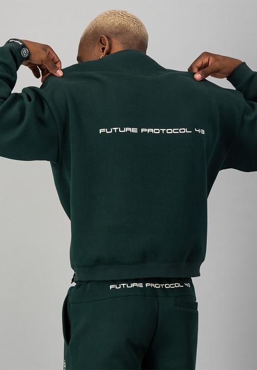 FP43 by S.P.C.C - L1F3 Sweat  - Dark Green