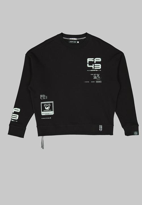 FP43 by S.P.C.C - C4RTR1DG3 Sweat  - Black