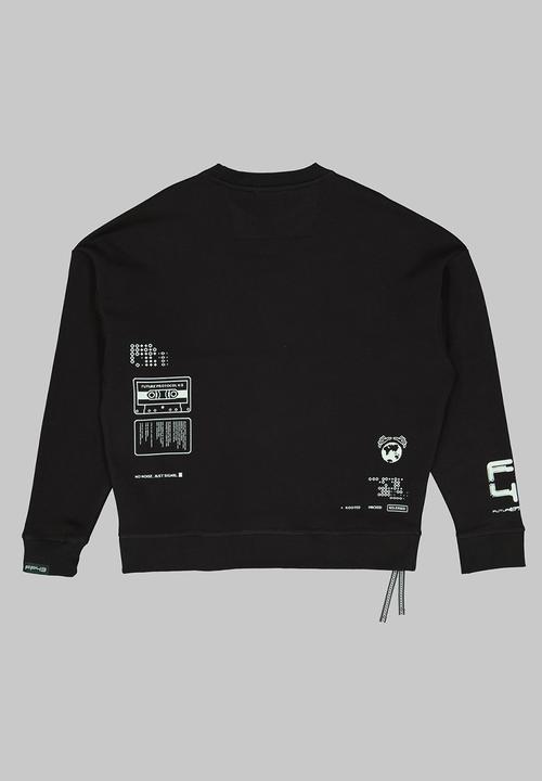 FP43 by S.P.C.C - C4RTR1DG3 Sweat  - Black