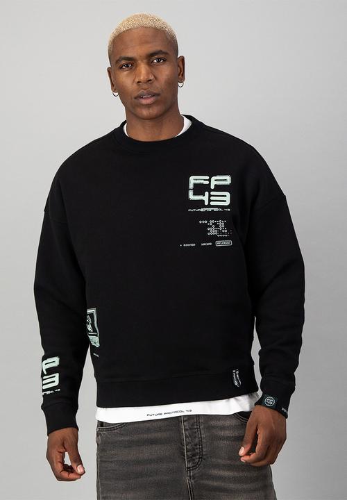 FP43 by S.P.C.C - C4RTR1DG3 Sweat  - Black