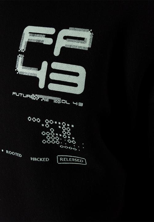 FP43 by S.P.C.C - C4RTR1DG3 Sweat  - Black
