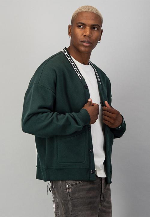 FP43 by S.P.C.C - P1NG Cardigan  - Dark Green