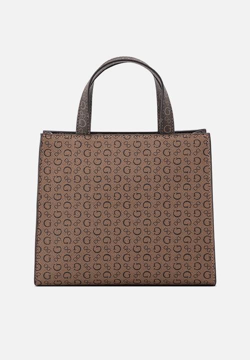 GUESS - Jillian Mini Tote Bag - Cocoa