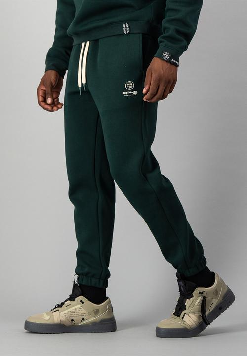 L1F3 Track Pant - Dark Green