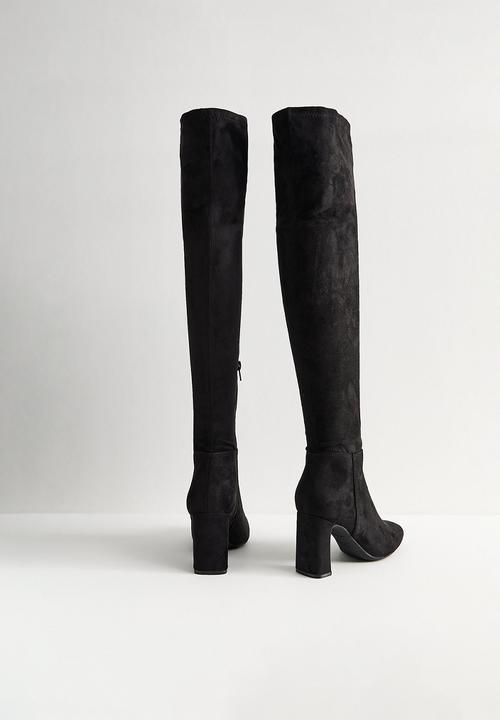 New Look - S Bright over the knee boot - black