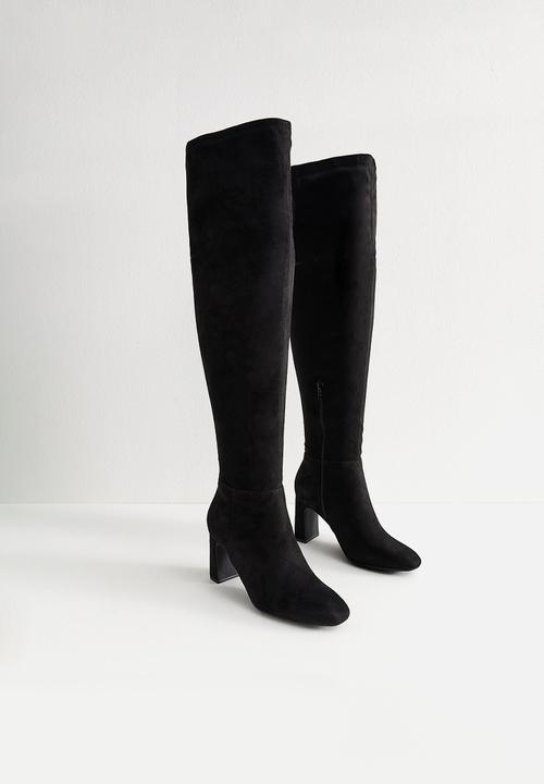 New Look - S Bright over the knee boot - black