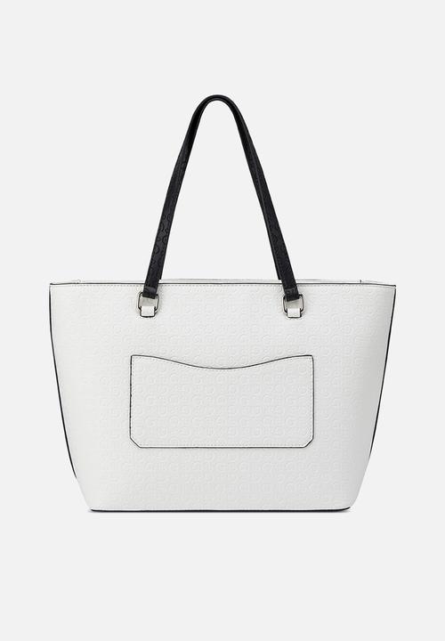 GUESS - Viviette Carryall Bag - White