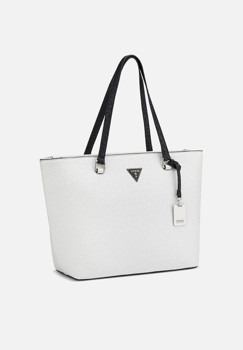GUESS - Viviette Carryall Bag - White