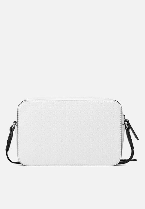 GUESS - Ahb Viviette Mini Dbl Zip Crossbdy - White