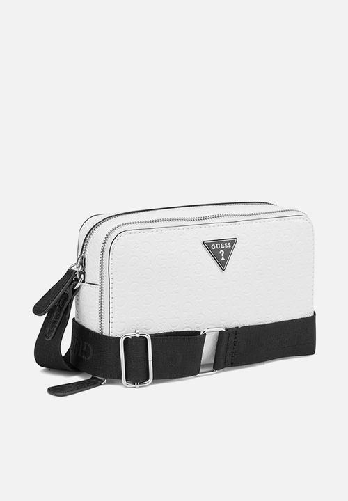 GUESS - Ahb Viviette Mini Dbl Zip Crossbdy - White
