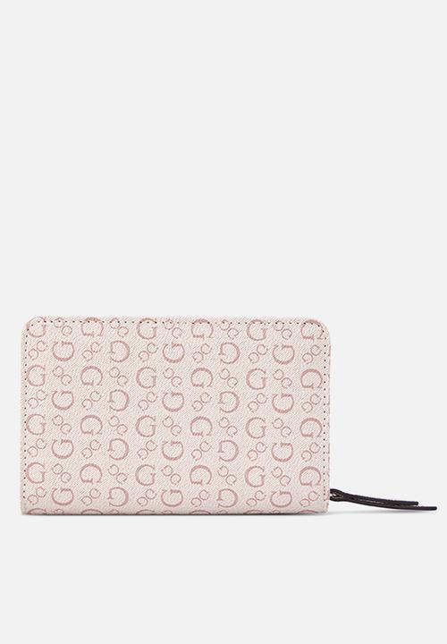 GUESS - Remy Sling French Wallet Bag - Light Rose