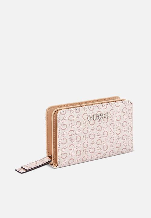 GUESS - Remy Sling French Wallet Bag - Light Rose
